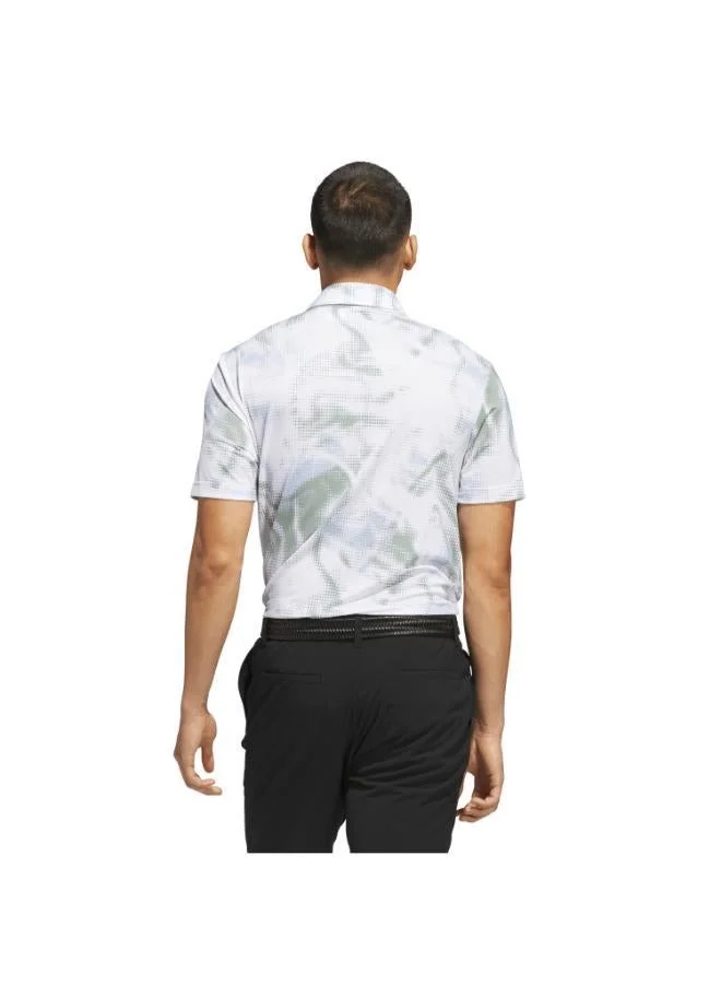 Adidas Ultimate365 Printed Mesh Polo Shirt